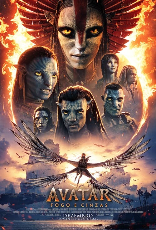 Pôster do filme Avatar: Fogo e Cinzas